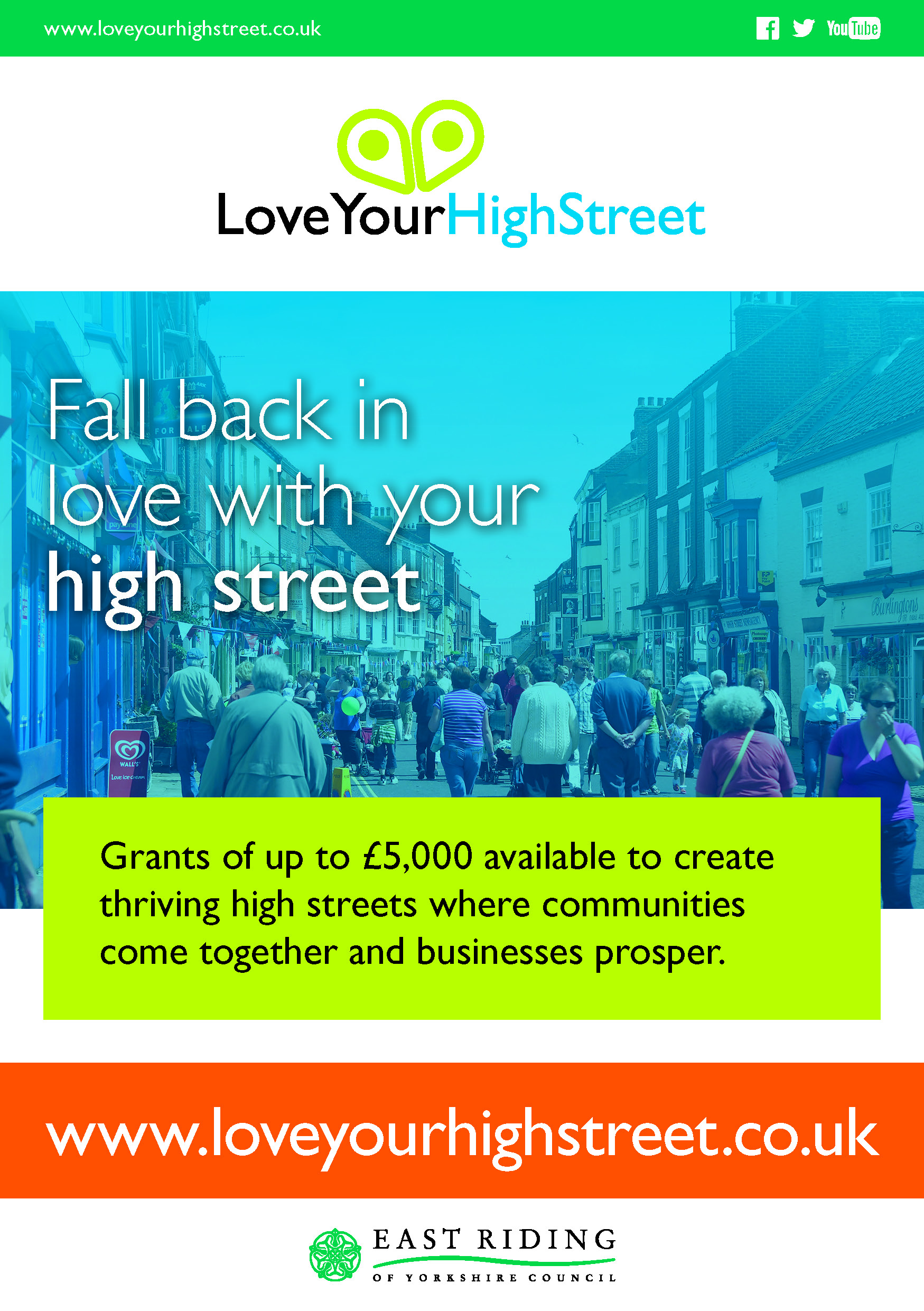 Image result for love your high street, eryc